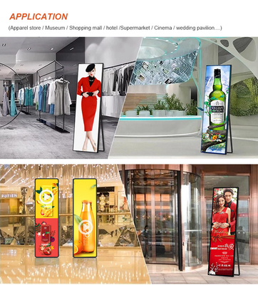 शॉपिंग मॉल डिजिटल विज्ञापन डिस्प्ले के लिए इनडोर P1.8 P2.5mm एलईडी पोस्टर स्क्रीन