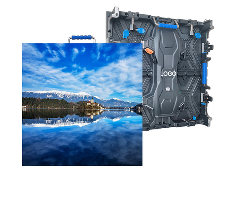 P3 P4 इंडोर एलईडी वीडियो डिस्प्ले 500x500mm फ्रंट सर्विस के साथ हाई रेजोल्यूशन
