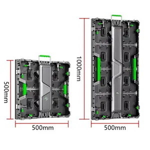 500x1000mm 500x500mm स्टेज इवेंट रेंटल एलईडी विज्ञापन स्क्रीन P2.6 P2.9 P3.91